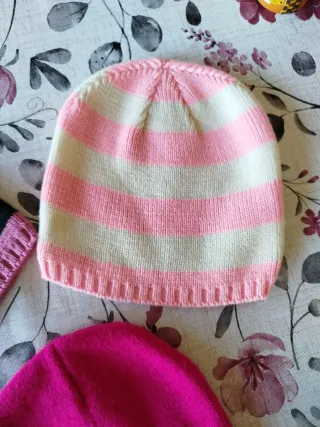 Gorros lana niña/mujer 3 gorros de lana