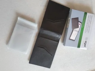 Tarjetero Sigel imitación cuero