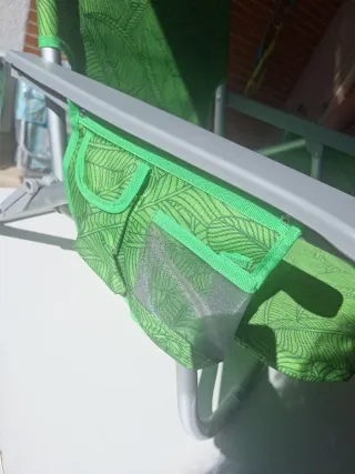 Silla Playa Plegable Bliss con Enfriador