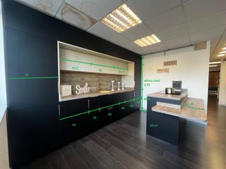 Muebles de Cocina Exposición Negro/Madera