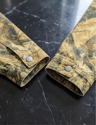 Giacca vintage camouflage uomo
