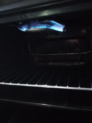 Cocina de gas con horno (butano)