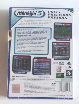 Championship Manager 5 nuovo in inglese per PS2