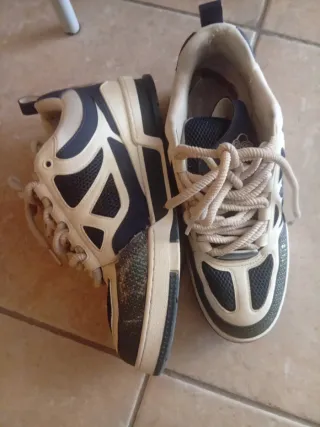 Louis Vuitton Scarpe Uomo Blu/Bianco