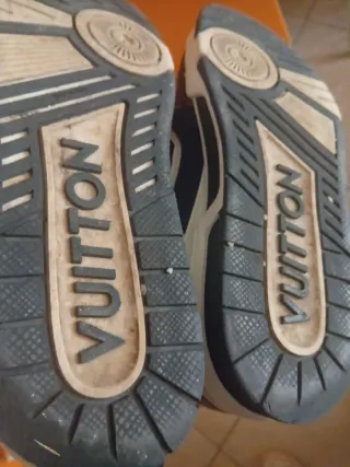 Louis Vuitton Scarpe Uomo Blu/Bianco