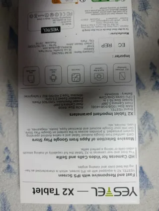 Tableta Nueva 10.1 con Teclado Blanco