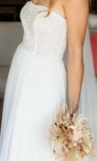 Vestido de Novia Rosa Clará Blanco