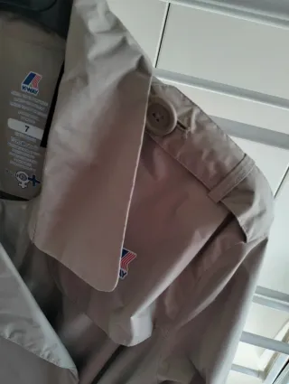 K-Way Trench Beige Tg S