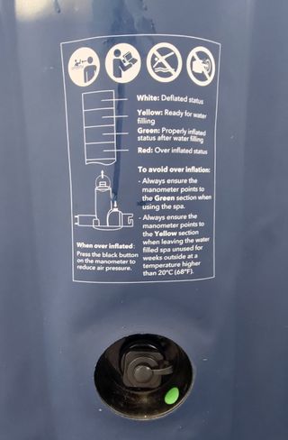 MSpa Lite Orbit Gonfiabile 4 Persone