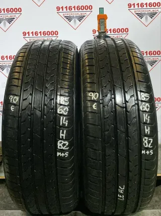 185 60 14 H AUSTONE RUEDA AL 90% VIDA UTIL