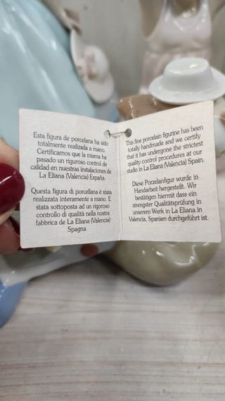 Figura porcelana Nadal payaso durmiendo