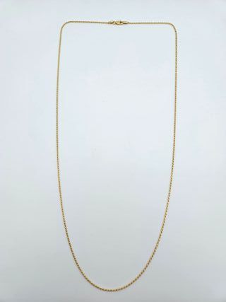 Cadena de Oro 18K, Cordon Salomonico, 4,55gr, 60cm