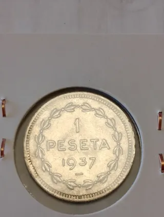 1 Peseta 1937 Gobierno de Euskadi
