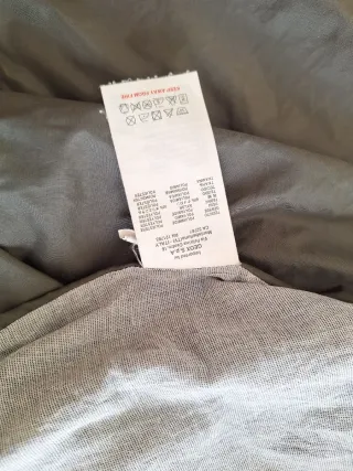 Chaqueta Geox gris y negra