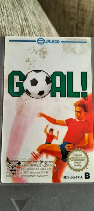 Cartucho GOAL! Nintendo NES Jaleco