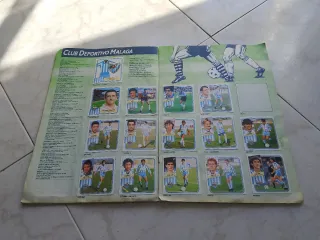 Álbum cromos fútbol 89-90
