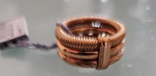 Anello Stroili Acciaio Dorato