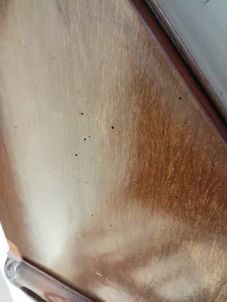 Buro de madera antiguo