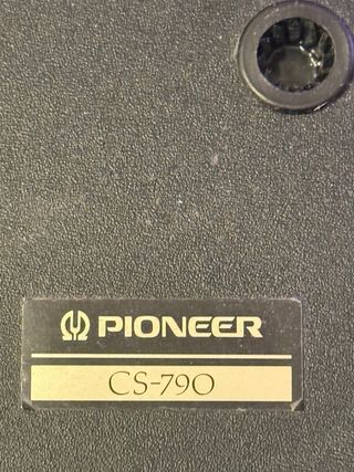 Altavoces Pioneer Negros