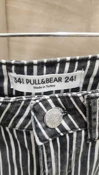 Pantalones vaqueros rayas