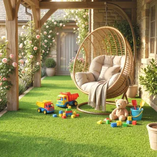 Césped Sintético 1m x 4m