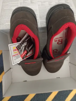 Botas de seguridad Panter Talla 43 Marrón