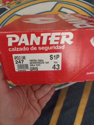 Botas de seguridad Panter Talla 43 Marrón