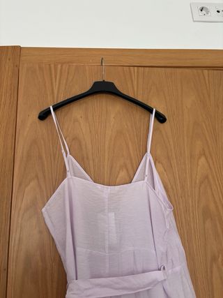 Vestido H&M Lila Talla M Nuevo con Etiqueta