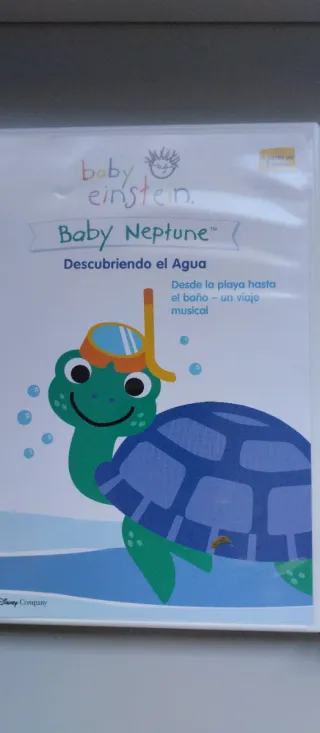 Lote 3 DVD Baby Einstein:Mozart, Van Gogh, Neptune