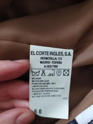 Chaqueton mujer camel, nuevo, Ref 4