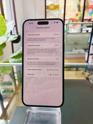 iPhone 15 Plus 128GB Negro Batería 86%