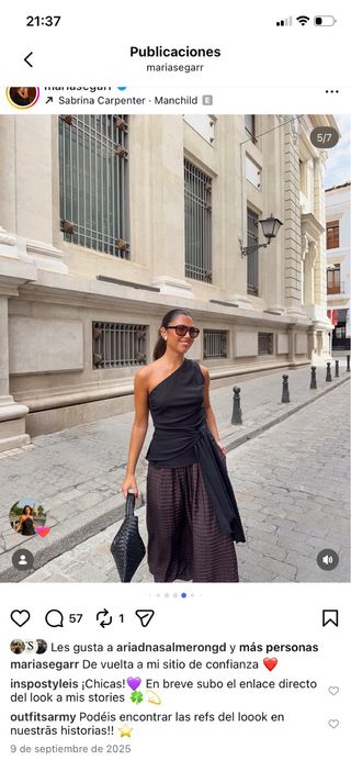 Pantalón Bombacho Cuadro Vichy Talla Única