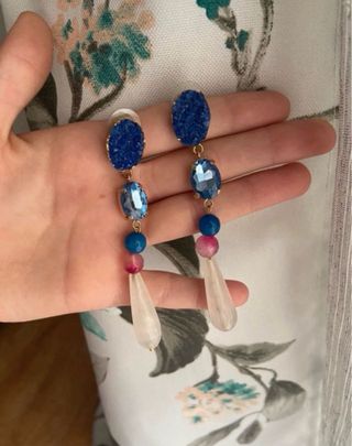 Complementos Flamenca Flores y Pendientes