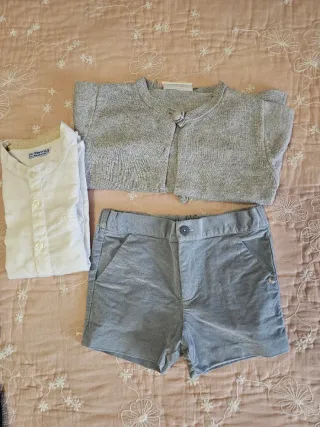 Lote 3 conjuntos bebé 24m 92cm