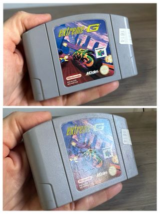 Extreme G y XG2 N64 Pal EUR