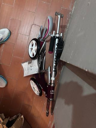 Patinete Hudora BigWheel 205 Rosa