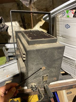 Cañón de luz vintage