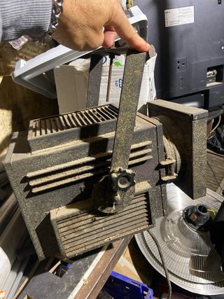 Cañón de luz vintage