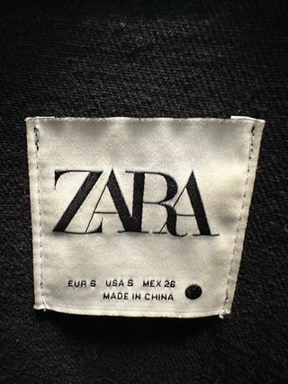 Camisa ZARA flecos y pedrería
