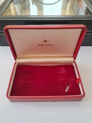 Scatola porta orologio Zenith Vintage
