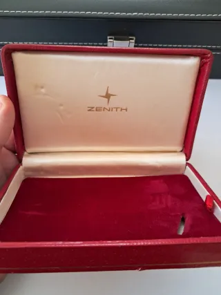 Scatola porta orologio Zenith Vintage