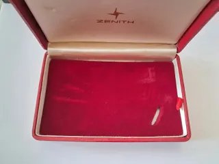 Scatola porta orologio Zenith Vintage