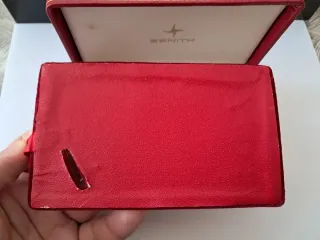 Scatola porta orologio Zenith Vintage