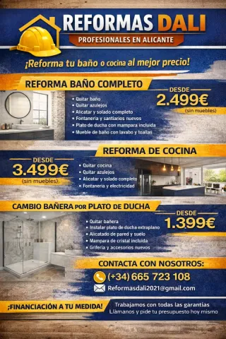 REFORMA BAÑO/COCINA