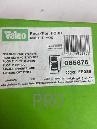 Ford sierra piloto tras der ref: 085876