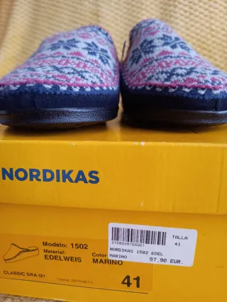 Zapatillas Nordikas Talla 41