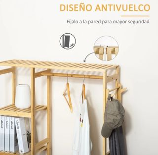 Perchero Burro Bambú