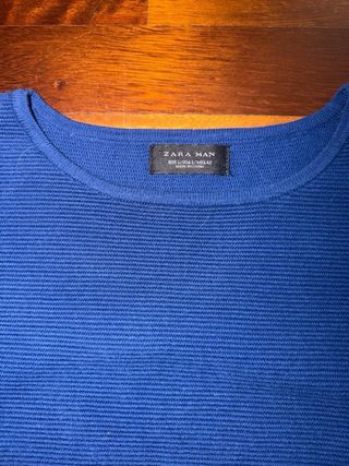 Maglia uomo Zara blu