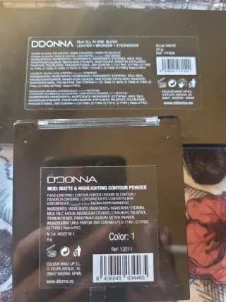 Paleta DDONNA Blush Bronzer Highlighter