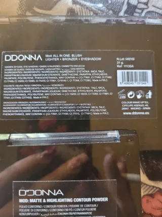 Paleta DDONNA Blush Bronzer Highlighter